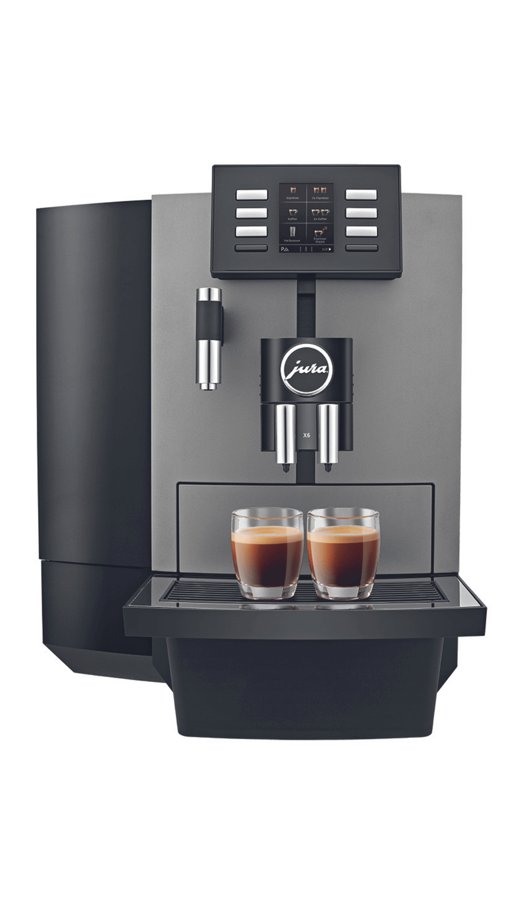 Jura JX6 Bean to Cup Coffee Machine (Dark Innox)