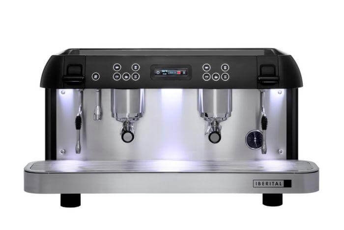 Iberital Expression Pro 2 Group Traditional Espresso Coffee Machine (Black)
