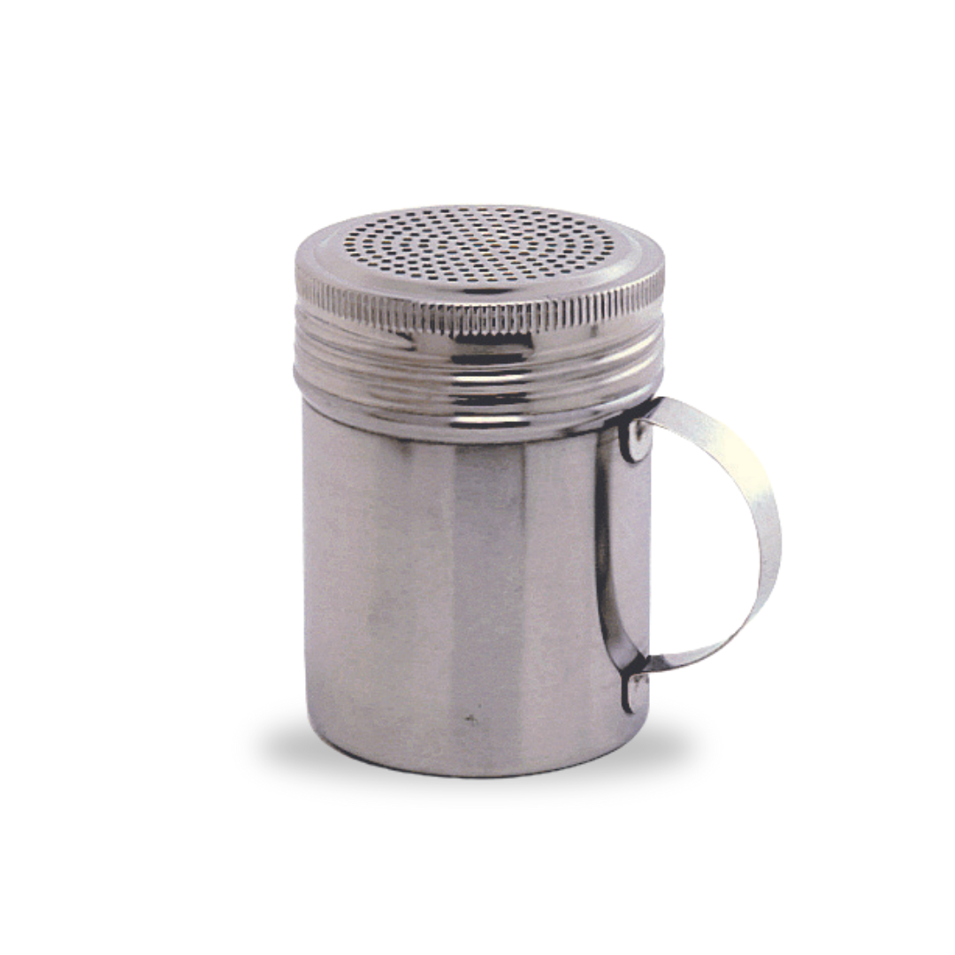 Genware Stainless Steel Handled Shaker with Screw Top