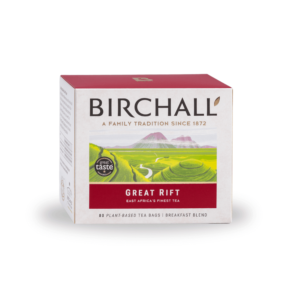 Birchall Great Rift Breakfast Blend Plant-Based Tea Bags (80)