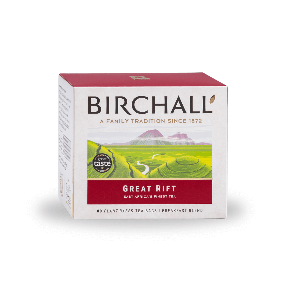 Birchall Great Rift Breakfast Blend Plant-Based Tea Bags (80)