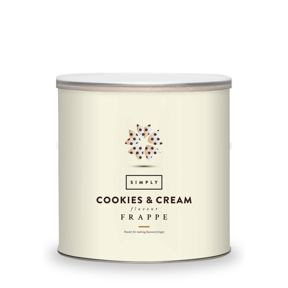 Simply Cookies & Cream Frappe Powder (1.75KG Tin)