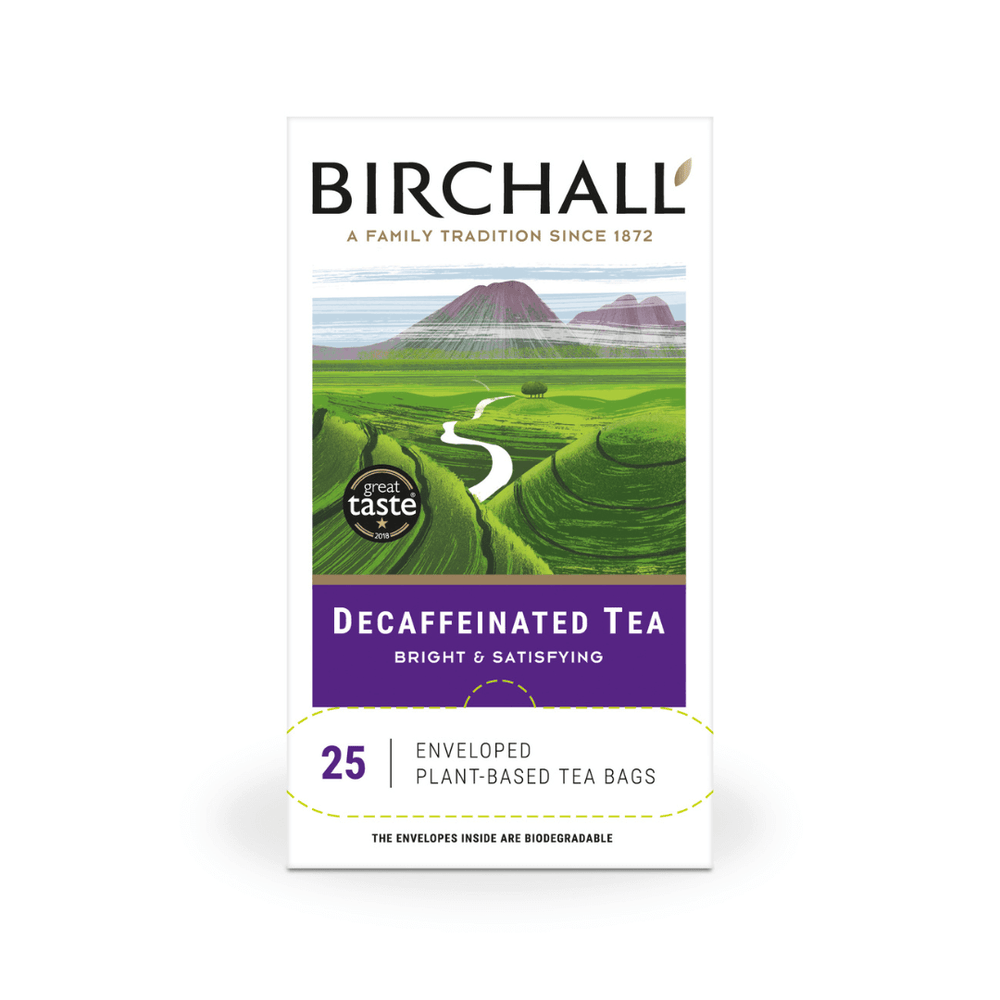 Birchall Decaffeinated Plant-Based Enveloped Tea Bags (25)
