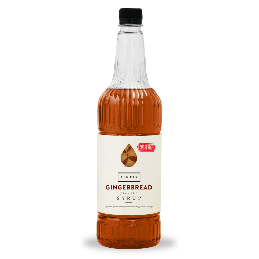 Simply Gingerbread Sugar Free Syrup (1 Litre)