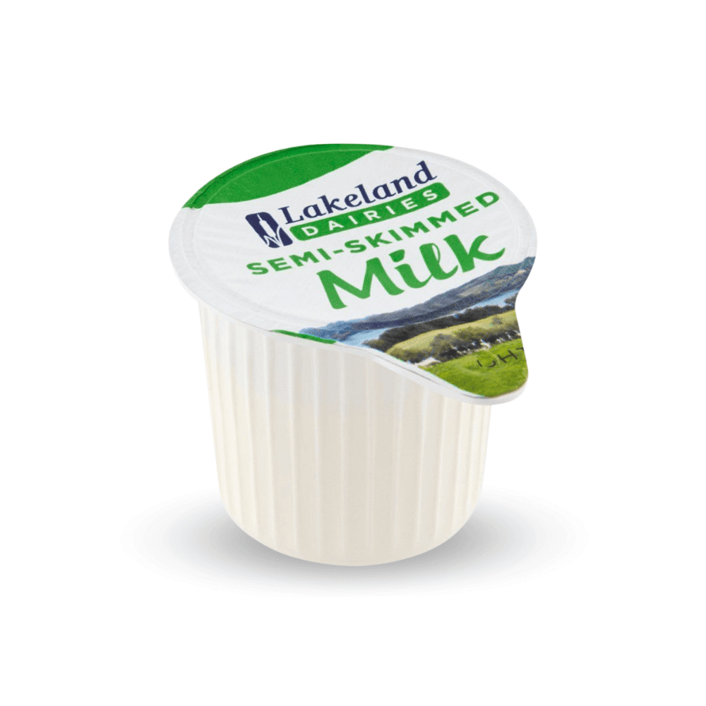 Lakeland Dairies UHT Semi-Skimmed Milk Pots (120)