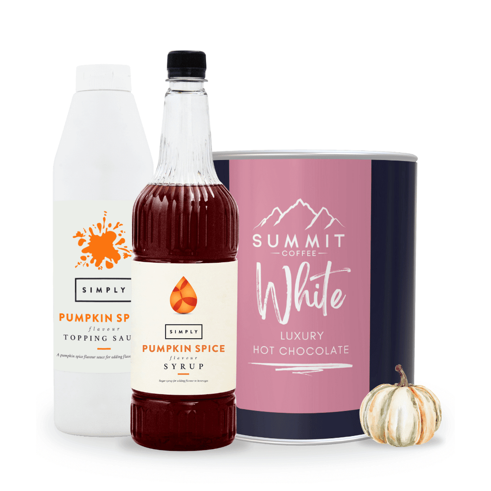 Simply Pumpkin Spice White Hot Chocolate Package