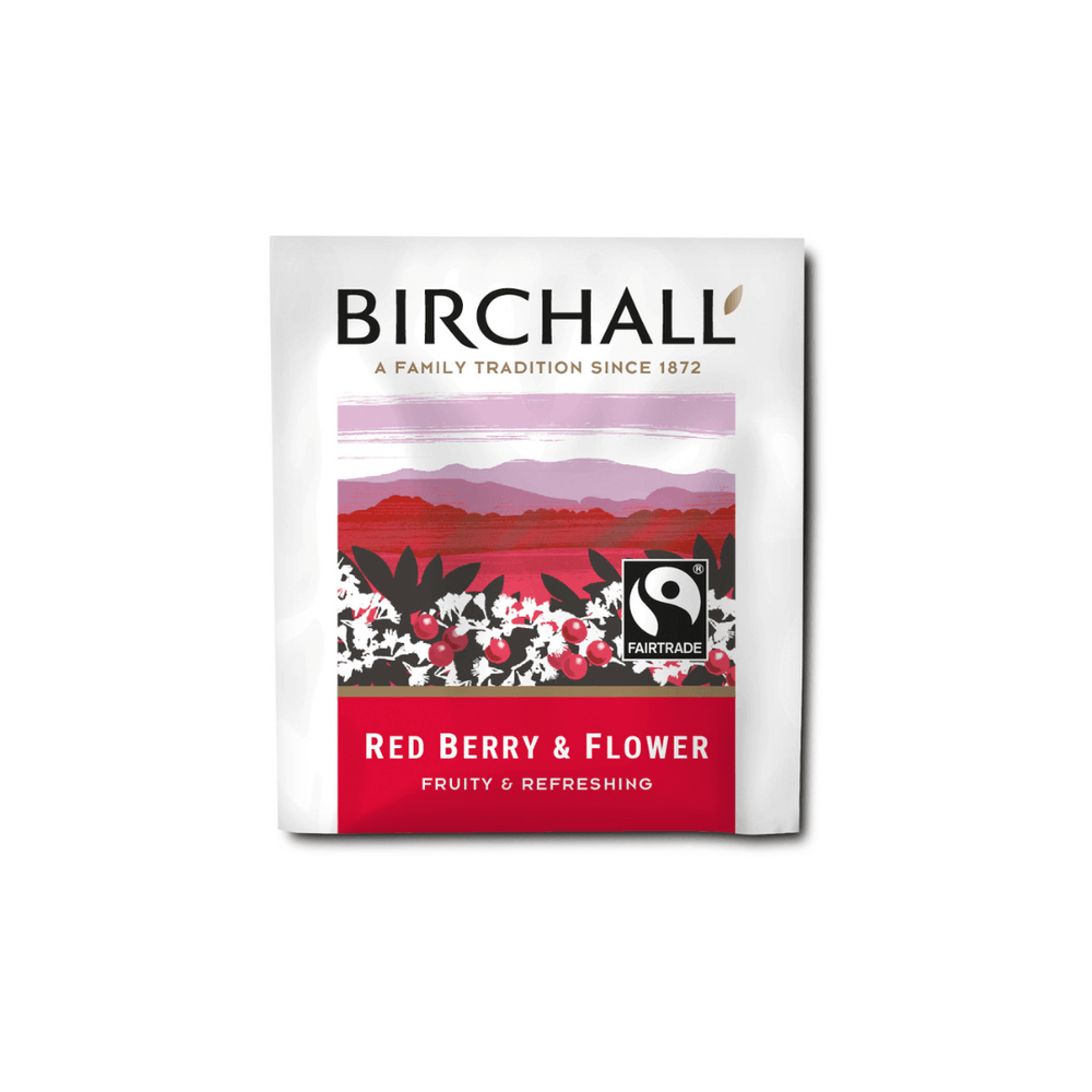 Birchall Red Berry & Flower Plant-Based Enveloped Tea Bags (25)