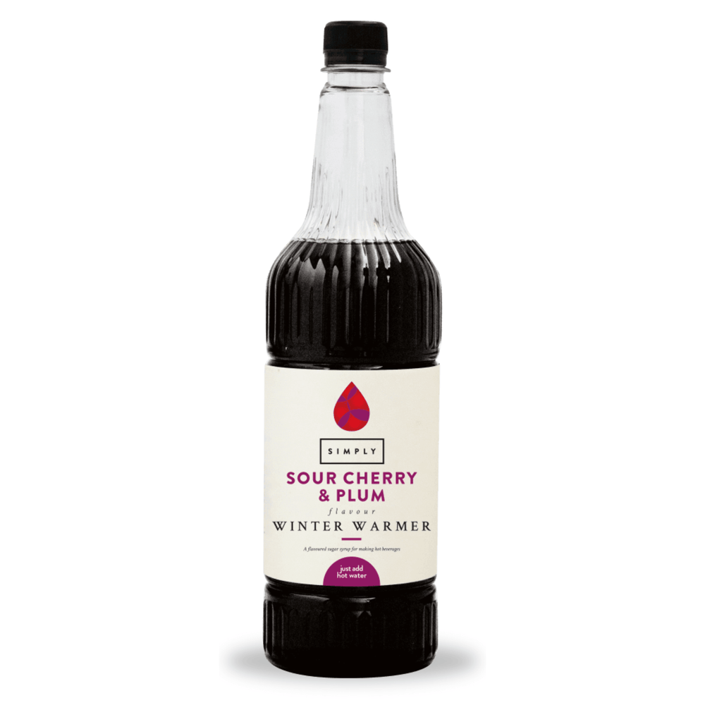 Simply Sour Cherry & Plum Winter Warmer Syrup (1 Litre)