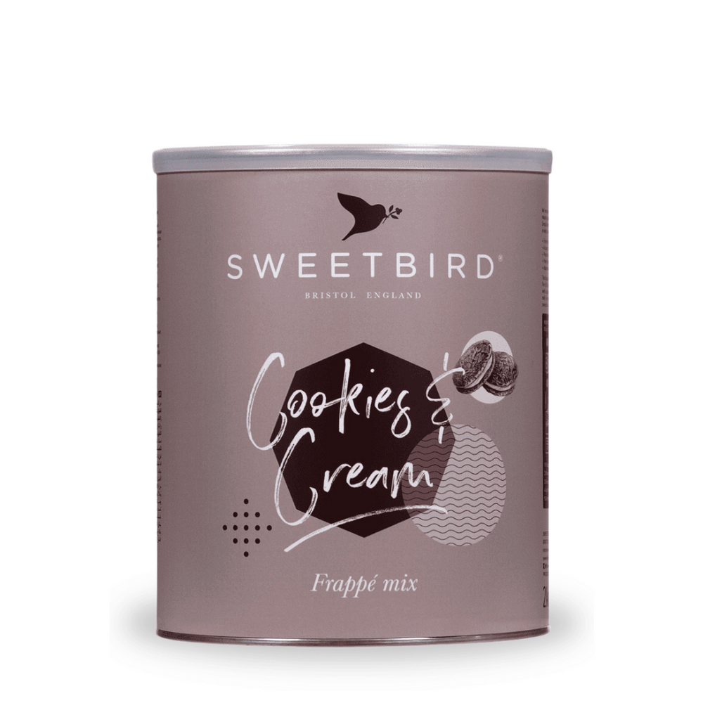 Sweetbird Cookies & Cream Frappe Powder (2KG Tin)