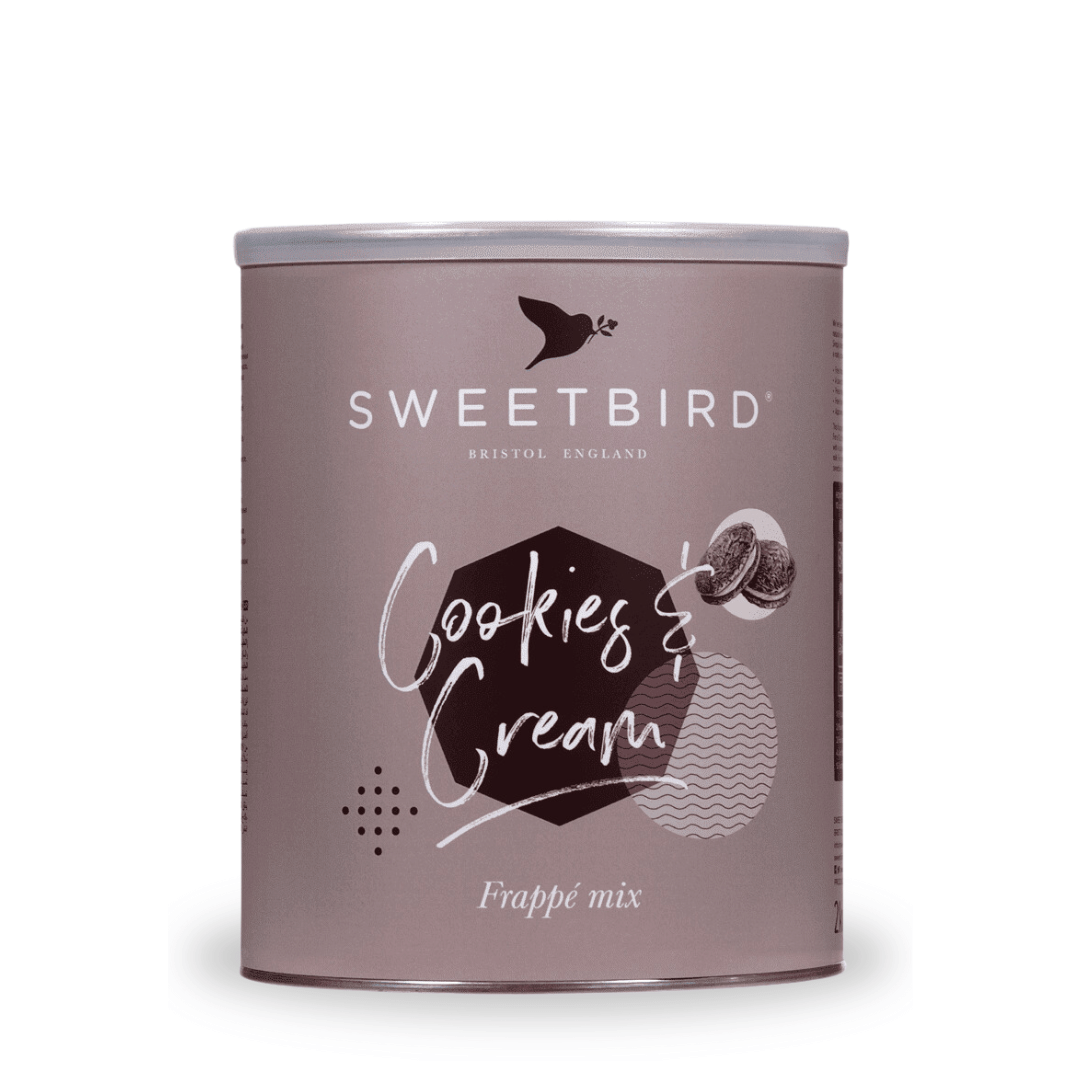 Sweetbird Cookies & Cream Frappe Powder (2KG Tin)