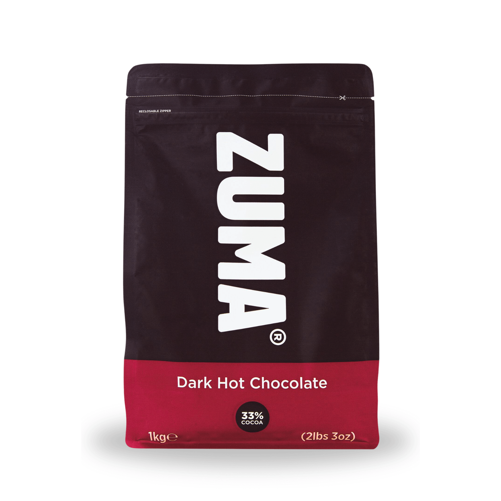 Zuma Dark Vegan Hot Chocolate (1KG Bag)
