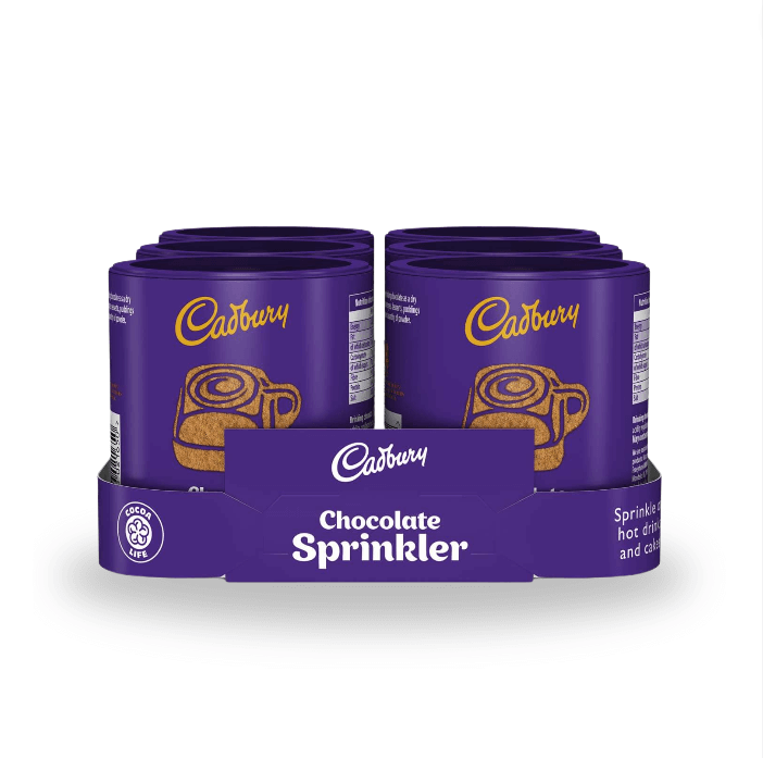 Cadbury Chocolate Sprinkler 125G (Case of 6)