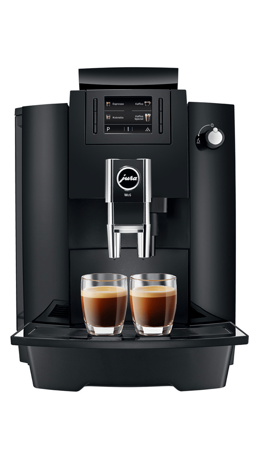 Jura WE6 Bean to Cup Coffee Machine (Pianoblack)