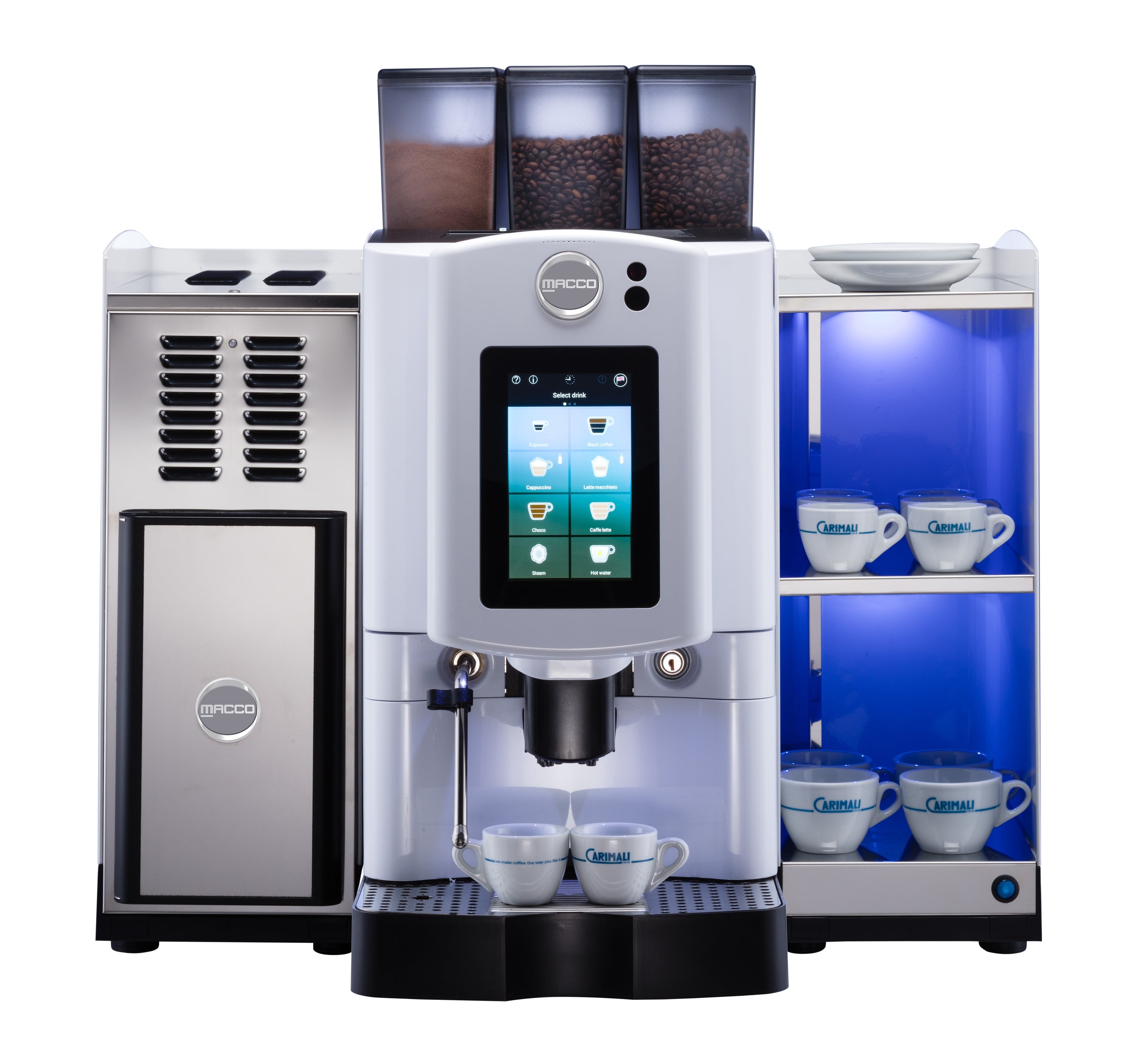 Macco MX-4 Soft Touch Fresh Milk Bean to Cup Coffee Machine