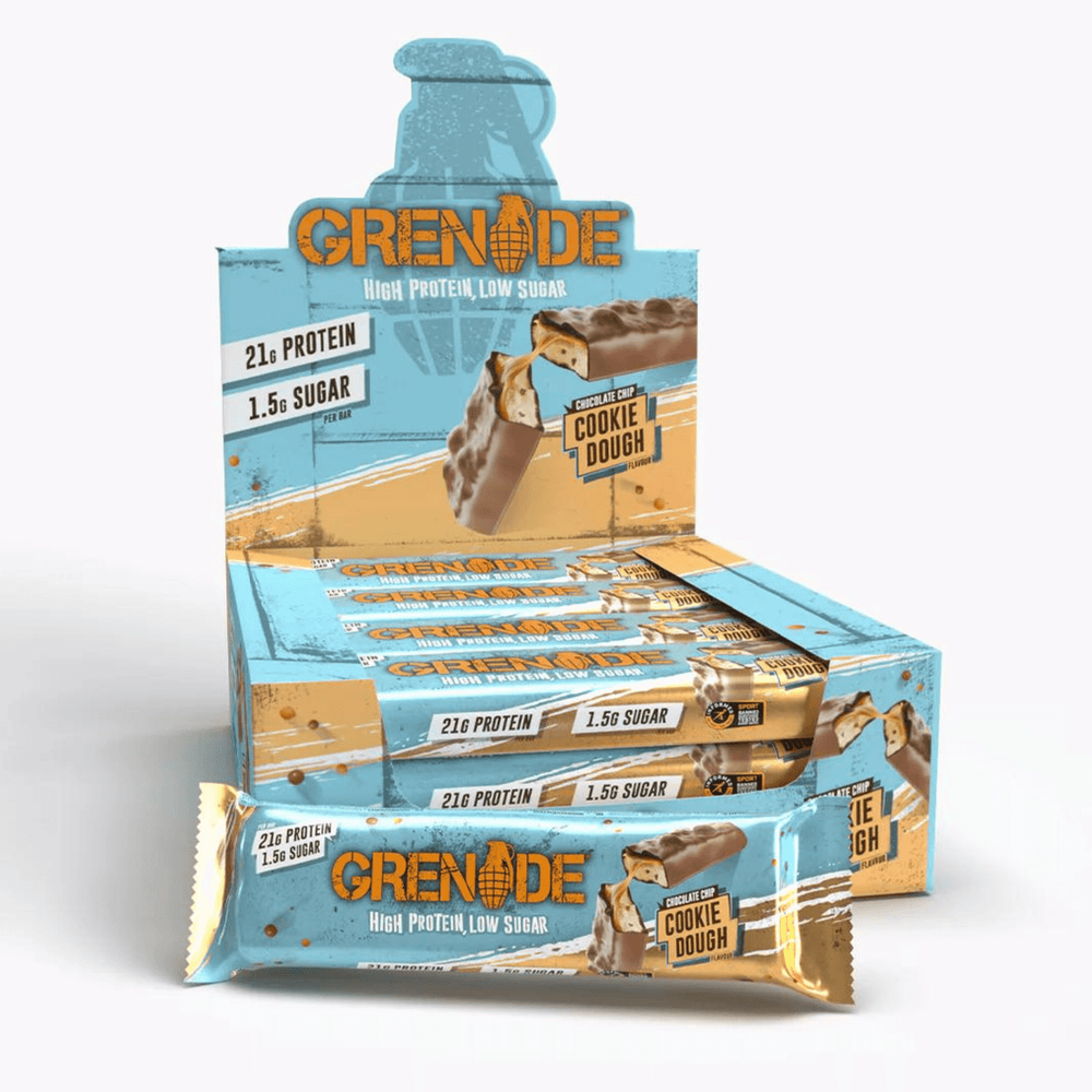 Grenade Chocolate Chip Cookie Dough Carb Killa Protein Bars (12 x 60g)