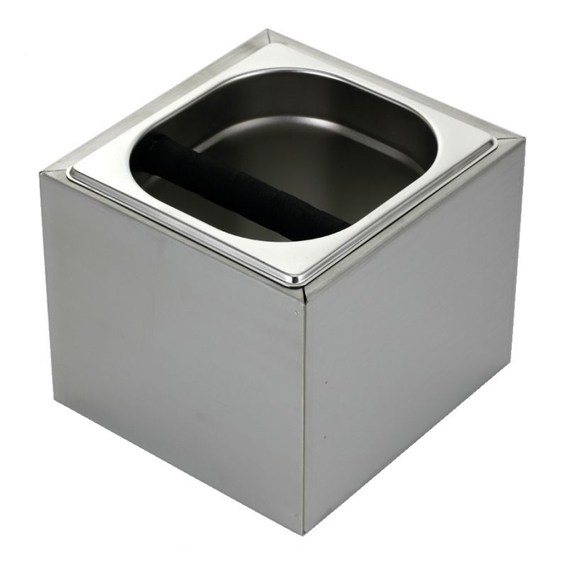 Knock Box in Stainless Steel Surround
