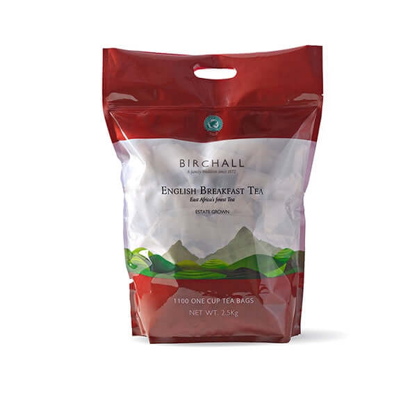 Birchall English Breakfast 1100 One Cup Tea Bags (2.5KG Bag) BBE: 11/23