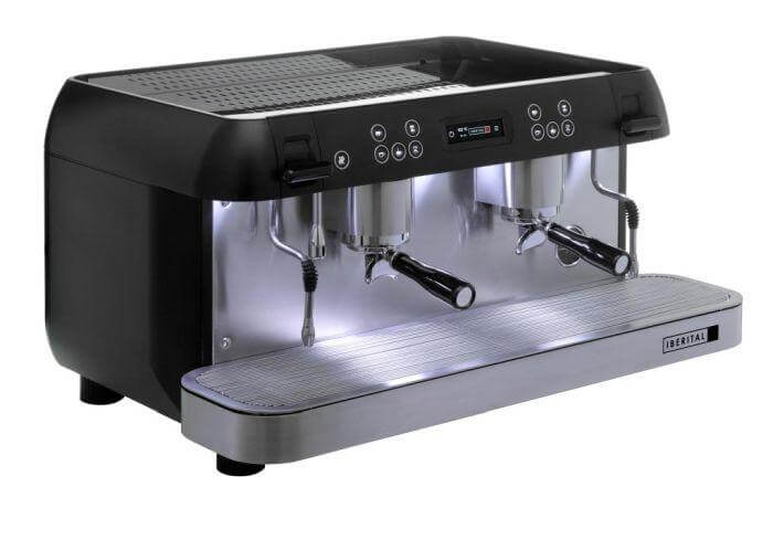 Iberital Expression Pro 2 Group Traditional Espresso Coffee Machine (Black)