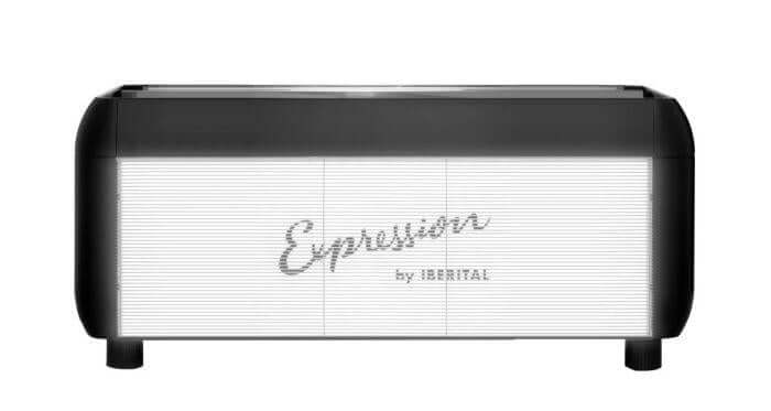 Iberital Expression Pro 3 Group Traditional Espresso Coffee Machine (Black)